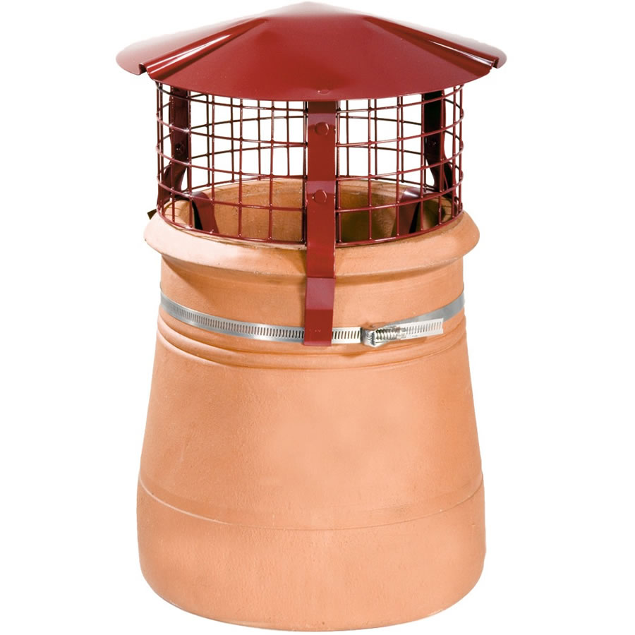 Large Size Brewer Chimney Cowl Bird and Rain Guard